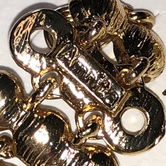 Amrita Gold & Crystal Chandelier Earrings - Picture 4 of 8